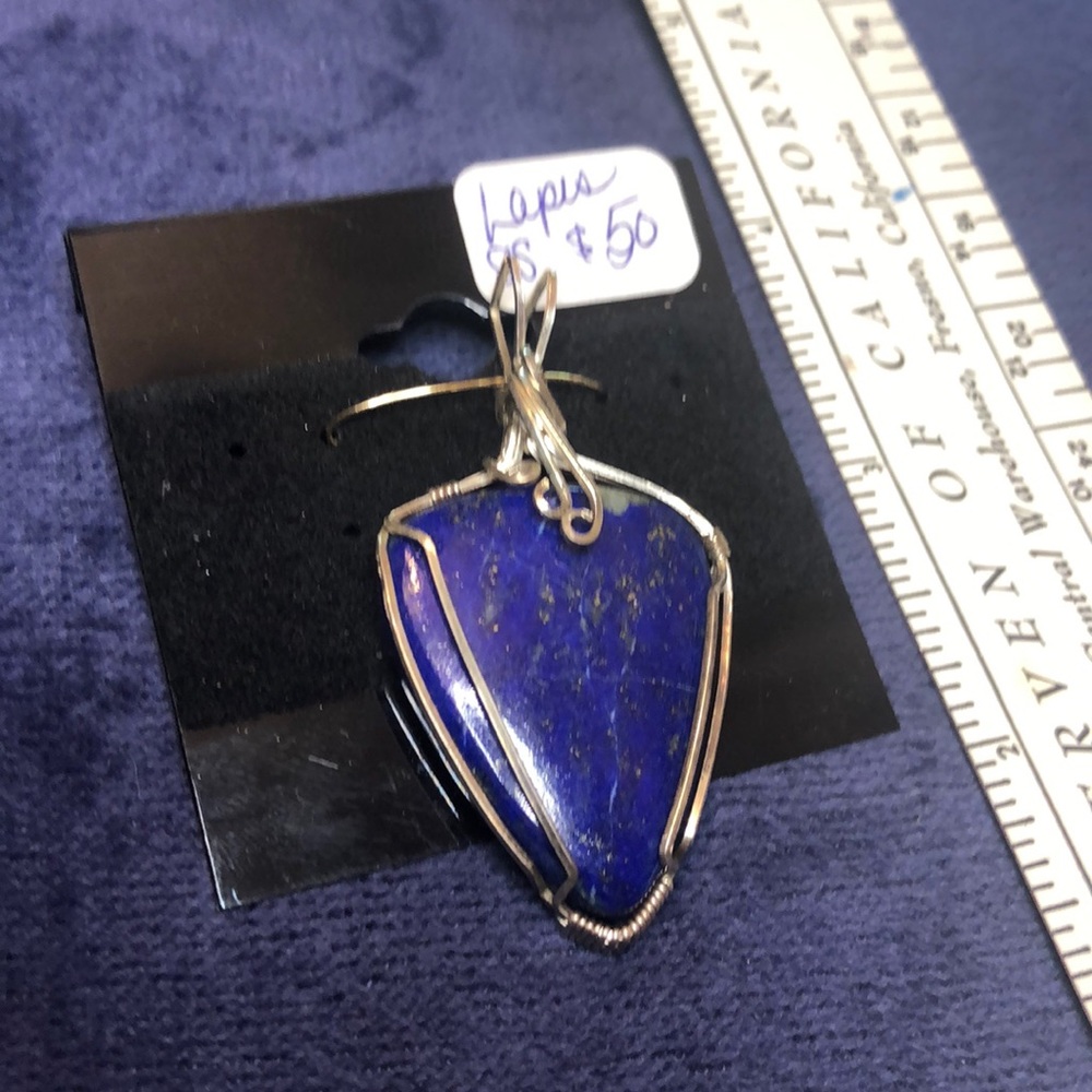 Lapis Lazuli in Sterling